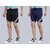 Swaggy Solid Mens Sport Short Combo Of 2 for Men's