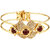 Kord Store Fashion Jewellery Traditional Gold Plated Single Bangle / Bracelet Kada for Girls and Women.