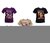 Pari  Prince Kids Muticolor cotton printed tshirt combo (Pack of 5) assorted colors