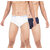 VIP Champ Brief White,Blue Pack of 2 Briefs for Men