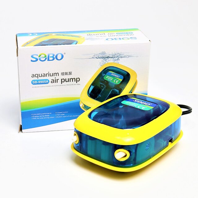 Sobo SB Series Silent Aquarium Oxygen Air Pump with Accessories