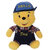 Aarushi Soft stuffed toy hello Pooh teddy for kids 21 cm