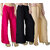 Daily wear Causal black Pink and Skin colour of palazzo pant /Sharara or trousers