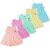 Baby Girls frocks set ( 0 - 6 months ) ( A pack of 5 )