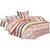 Multicolour Cotton Printed Double Bedsheet With 2 Pillow Cover