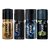 4 Pcs Combo Of AXE Deo Deodorants Fragrances Perfumes Body Spray For Men
