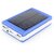 Solar Mobile Phone Charger Portable with LED Lamp, Flashlight and Dual USB out Ports
