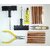 Delhitraderss Complete Tubeless Tyre Puncture Repair Kit (Nose Pliers + Cutter + Rubber Cementfor
