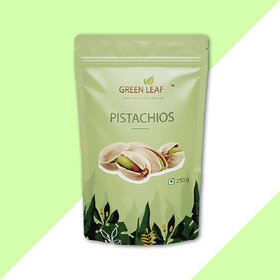 Green Leaf Salted Pistachios Silver 250gms