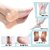Silicone Gel Pad for Heel Swelling, Dry Hard Cracked Heel Free Size - Set of 1