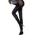 EVERUZA Women  Girl's black stockings for Full Length High Waisted  Panty House Stockings Pack of 2