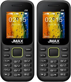 Jmax J30 Combo of Two Mobiles(Black : Black)