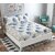Home Crown 210 TC Indian Glace Cotton 1 Bedsheet (100 x 90 ) + 2 King Size Pillow Cover