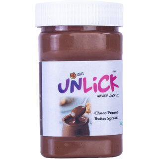 Choco Teddy's Unlick Chocolate Spread Chocolate Peanut Butter Spread Pack of 1-150 g