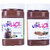 Choco Teddy's Unlick Chocolate Spread Cashew Spread - Hazelnut Spread Combo Pack of 2 - 300 g
