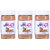 Choco Teddy's Unlick Chocolate Spread Peanut Butter Spread-Peanut Butter Spread Combo Pack of 3-450 g