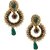 Samridhi Design Creation Multicolour Alloy Bridal Drop Earrings