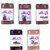 Choco Teddy's Unlick Chocolate Spread Chocolate Combo Pack of 5 - 750 g (Cashew-Choco PNB-Hazelnut-LF Almond-PN Butter)