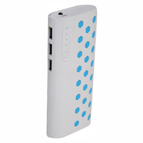Expode 12500mAh Lithium-ion Triple USB for All USB-Charged Devices 3 Output Power Bank
