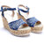 Cerutti Made In Italy Blue Wedges For Women