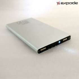 10000mAh Lithium-Polymer Dual USB for All USB-Charged Devices 2 Output Power Bank