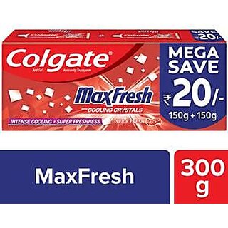 Colgate Max Fresh Spicy Fresh Toothpaste 300g Pack (150g x 2N)