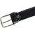 Leather Casual black belt Needle pin point buckle For Mens