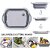 Shopper52 3 in 1 Multifunctional Plastic Foldable Chopping Board