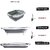 Shopper52 3 in 1 Multifunctional Plastic Foldable Chopping Board