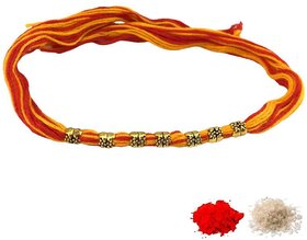 thriftkart Single Rakhi Multicolour Moli Thred Bracelet Rakhi For Men