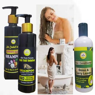                       Combo Buy 2 Shampoo Get 1 Hair Conditioner Free                                              