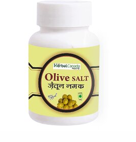 Herbal Canada Olive Salt ( Jaitun Ka Namak ) for Boost Immunity - 50g + 10g - Pack of 1