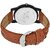 Espoir Casual Analogue Tan Leather Strap Multicolour Dial Men'S Watch - Kranti0506