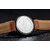 Curren Round Dial Brown Leather Strap Quartz Watch For Men