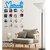 Khush Its Amazing Home Decor Wood Blue Moments Hanging Photo Display, DIY Picture Photo Frame Collage Set Includes Multi colour Clips