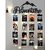 Khush Its Amazing Home Decor Wood Adventure With LED Light Hanging Photo Display, DIY Picture Photo Frame Collage Set Includes Multi colour Clips