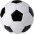 JM SPORTS FOOTBALL Football - Size 5 (BLACK  WHITE)