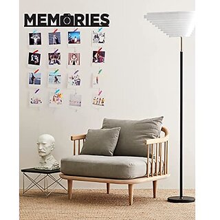 Khush Its Amazing Wood Memories Hanging Photo Display, DIY Picture Photo Frame Collage Set Includes Multi colour Clips Khush Its Amazing Wood Memories Hanging Photo Display, DIY Picture Photo Frame Collage Set Includes Multi colour Clips