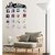Khush Its Amazing Wood My Journey Hanging Photo Display, DIY Picture Photo Frame Collage Set Includes Multi colour Clips