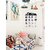 Khush Its Amazing Wood My Journey Hanging Photo Display, DIY Picture Photo Frame Collage Set Includes Multi colour Clips