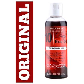 10 DAYS HAIR OIL – POWERFUL PLUS controls hair loss in 3 days new hair  growth | eBay