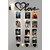 Khush Its Amazing Wood Wall Hanging Photo Display, DIY Picture Photo Frame Collage Set Includes Multi colour Clips (Love With LED Light)