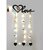 Khush Its Amazing Wood Wall Hanging Photo Display, DIY Picture Photo Frame Collage Set Includes Multi colour Clips (Love With LED Light)