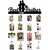 Khush Its Amazing Wood Moments Hanging Photo Display, DIY Picture Photo Frame Collage Set Includes Multi colour Clips (Best Ever Brother)