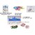 Khush Its Amazing Home Decor Wood Navy Blue Best Ever Sister Picture Photo Frame for Wall Decor Photos Artworks Prints Multi Pictures Organizer & Hanging Display Frames with Wood Clips