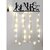Khush Its Amazing Home Decor Wood Mr And Mrs With LED Light Hanging Photo Display, DIY Picture Photo Frame Collage Set Includes Multi colour Clips