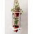 Khush Its Amazing Wood Hanging Planter Shelf Plant Hanger Decorative Flower Pot Rack with Rope Home Decor Hanging Planter (2 Tier Pot White)