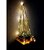Khush Its Amazing Plant Macrame Hanger Shelf Indoor Hanging Planter Shelf Plant Hanger Shelf Boho Home Decor Cotton Rope with LED Light (Yellow)