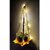 Khush Its Amazing Plant Macrame Hanger Shelf Indoor Hanging Planter Shelf Plant Hanger Shelf Boho Home Decor Cotton Rope with LED Light (Yellow)