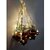 Khush Its Amazing Plant Macrame Hanger Shelf Indoor Hanging Planter Shelf Plant Hanger Shelf Boho Home Decor Cotton Rope with LED Light (Black)